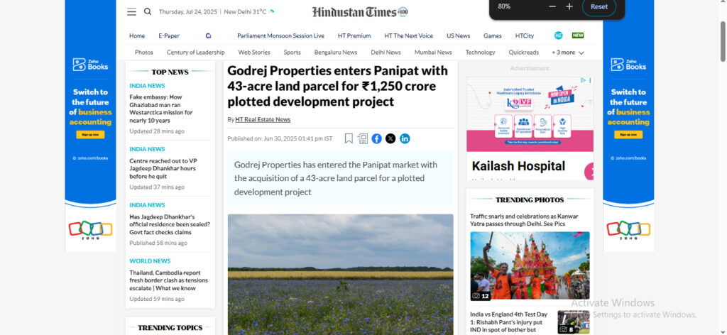 Godrej New Launch Panipat