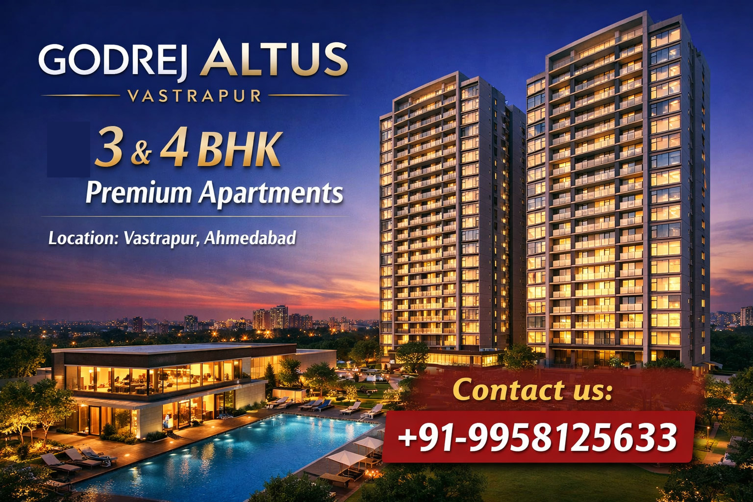 Godrej altus vastrapur projects