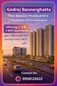 Upcoming developments near godrej bannerghatta project