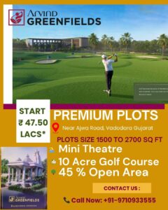 Arvind smartspaces greenfields vadodara news