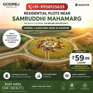 Godrej new launch plots near samruddhi nagpur