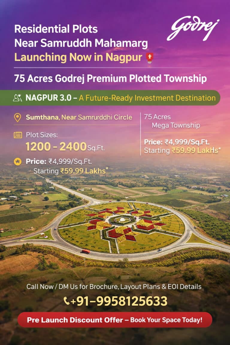 Goderj Plots Godrej Upcoming Projects in Nagpur