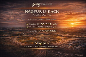 Launching now in nagpur godrej premium plotted township