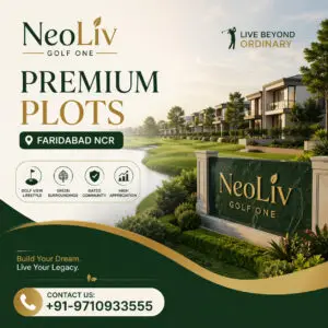 Neoliv golf one faridabad premium plots