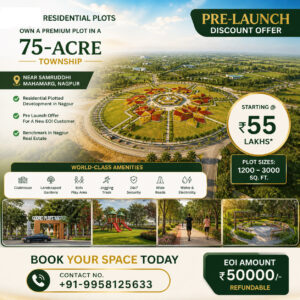 Buying godrej new launch plots in samruddhi mahamarg nagpur project