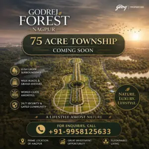 Godrej forest estate nagpur new launch 75 acre