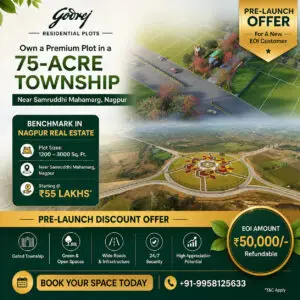Residential plots at godrej plots samruddhi marg nagpur pre launch