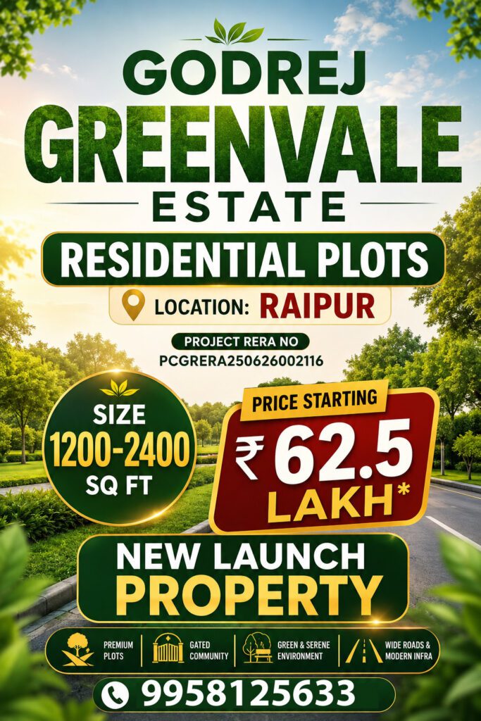Godrej greenvale estate raipur photos