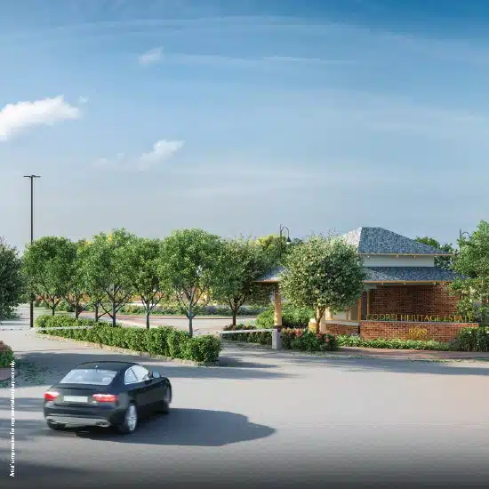 Godrej plots coimbatore photos entrance gate