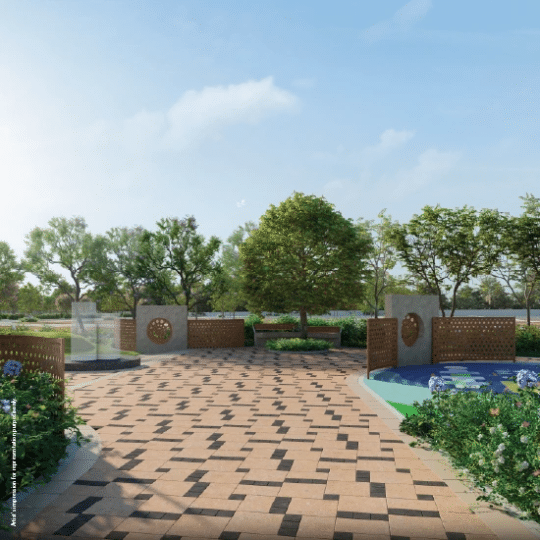 Godrej plots coimbatore photos wooden trail