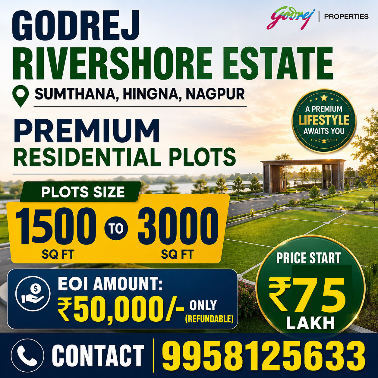 Godrej rivershore estate banner photo2