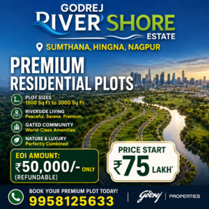 Your dream plot at godrej rivershore estate nagpur